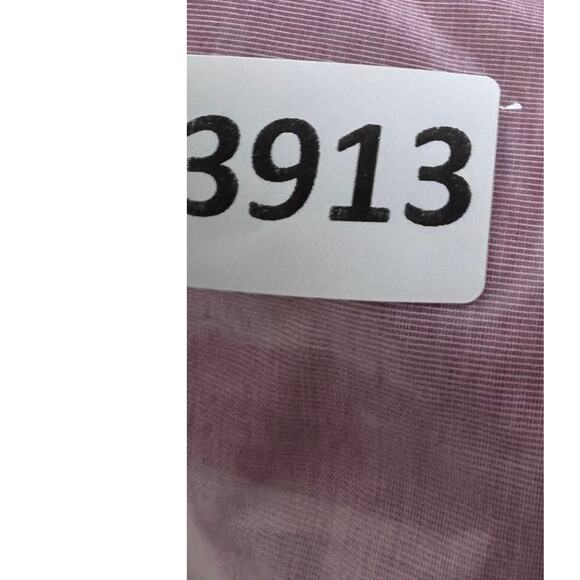 Banana Republic Large Non-Iron Tailored Slim Fit Pink Button Front Mens Shirt - Picture 9 of 9